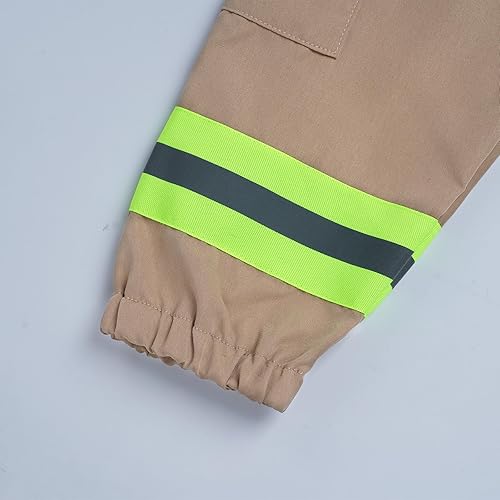 Miniatura 7 de IBAKOM Disfraz de Halloween para bebé, astronauta, bombero pirata, pantalón con tirantes, para niños, disfraz de cosplay