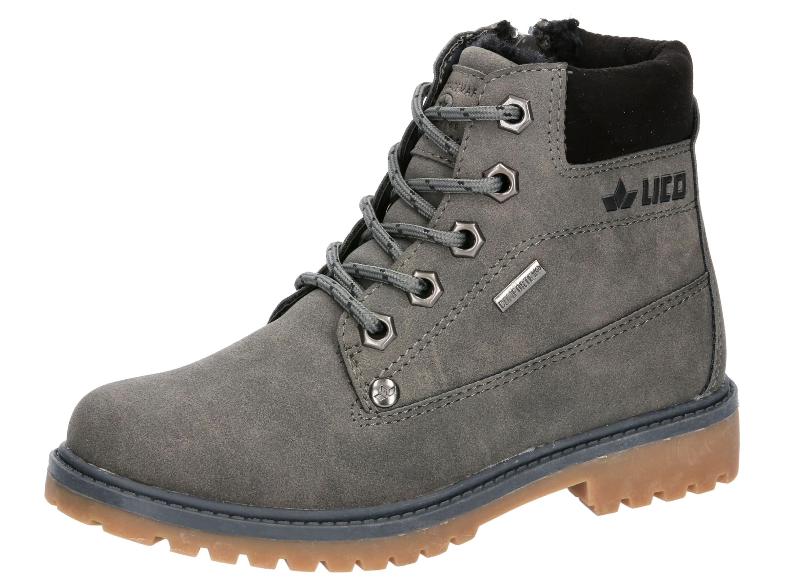 Lico Elian Snow Boots, Grey/Black, 33 EU