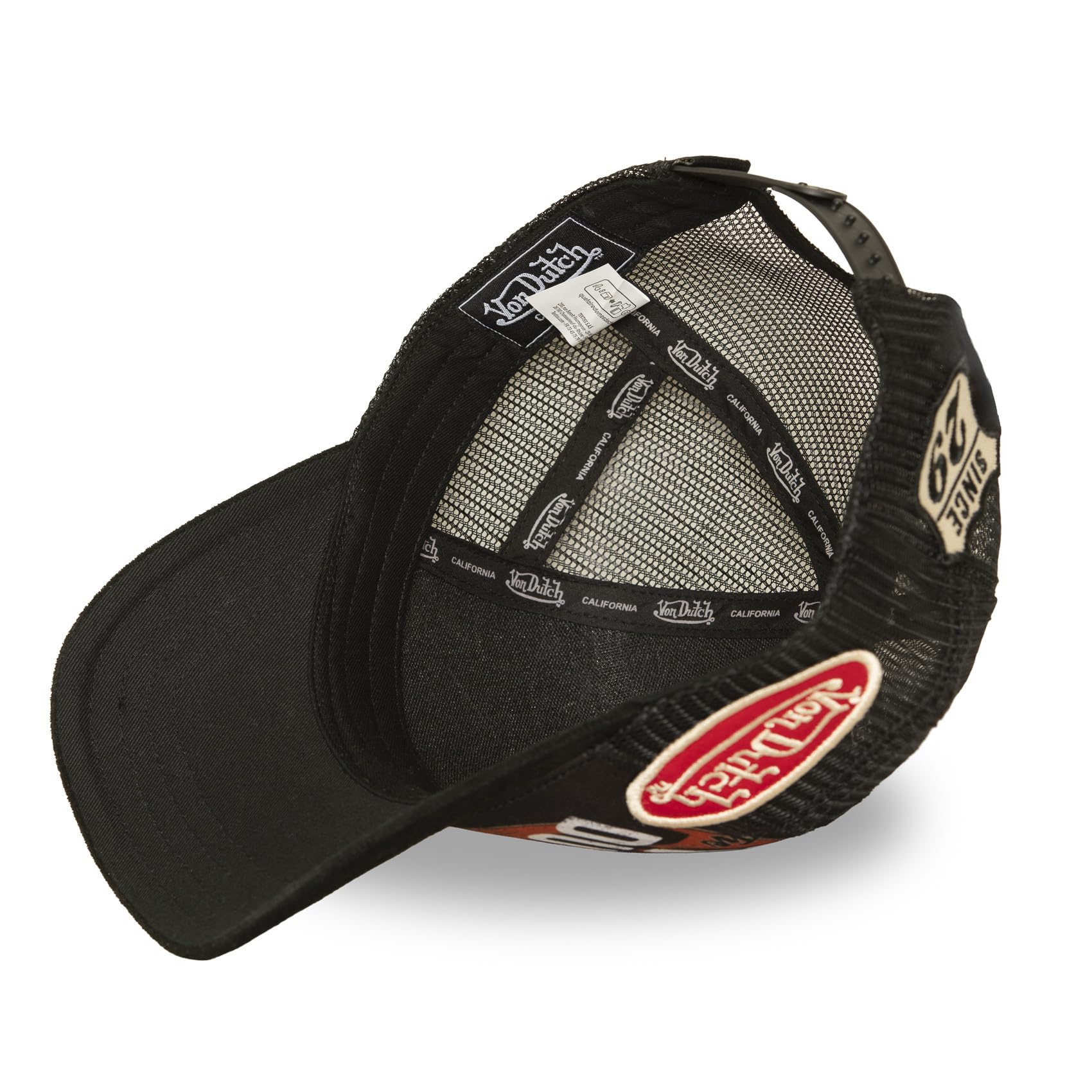 Von Dutch Czapka męska i damska Pinup, Trucker regulowana