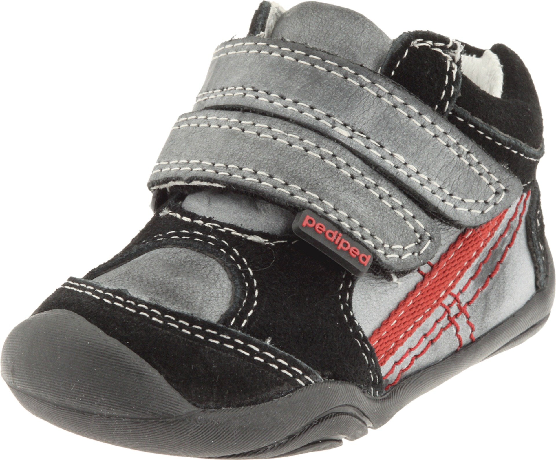 pediped Grip-N-Go Jamie Boot (Toddler),Black,19 EU (4-4.5 M US Toddler)
