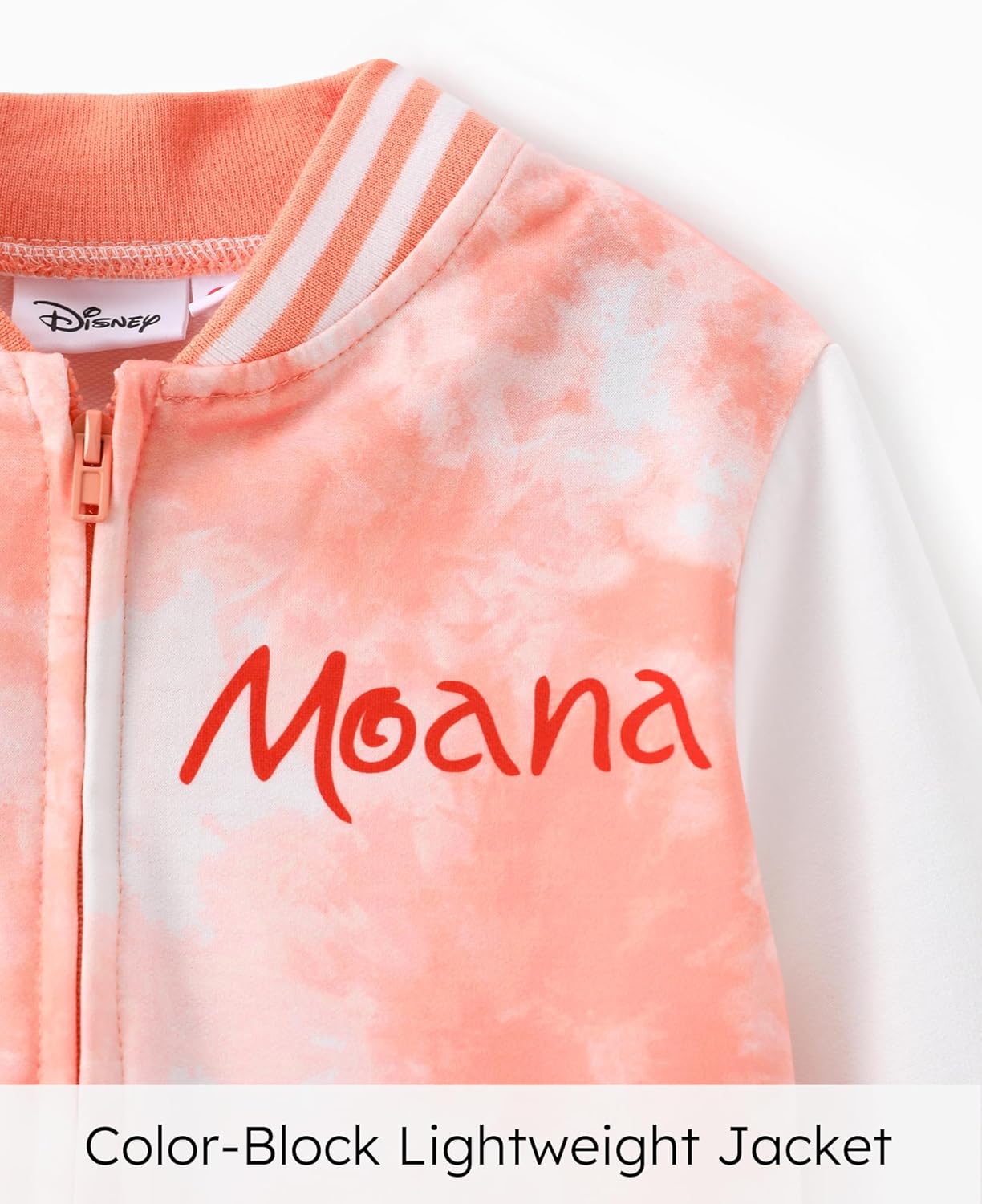 Disney Minnie Mickey Stitch Princess Frozen Elsa Jacket Lightweight Zip up Fall Clothes Classic Sweatshirt 2-14 Years - Image 9