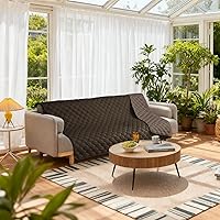 Vista 294 de gogobunny - Manta para perros y gatos 100% impermeable y de doble cara, funda suave para cama de mascotas, reversible, protege muebles, azul marino