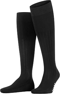 hombre Milano calcetines largos transpirable sostenible ecológico algodón fil d'Écosse suela climate-active costura plana para unos dedos libres de presión elegante acanalado fino 1 par