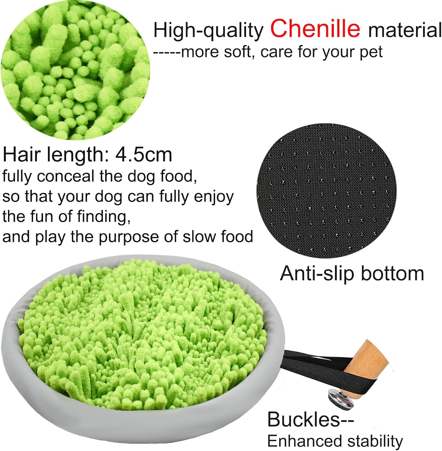Femont Large Dog Car Seat for Medium Large Dogs&Pet Snuffle Mat with Silicone Lick Pad : Pet Supplies