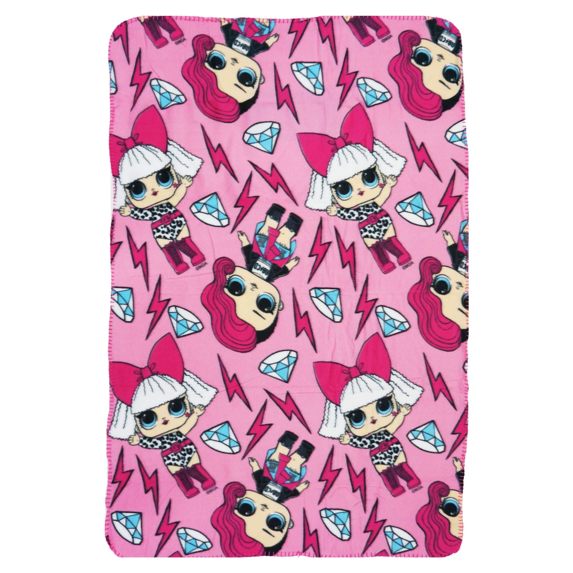 Buy LOL Surprise LB17127 Fleece Blanket, Children's Bedding, 59 Inches