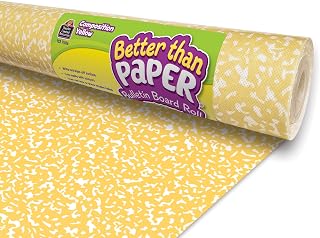 Teacher Created Resources Composition Yellow Better Than Paper Bulletin Board Roll (TCR77626)