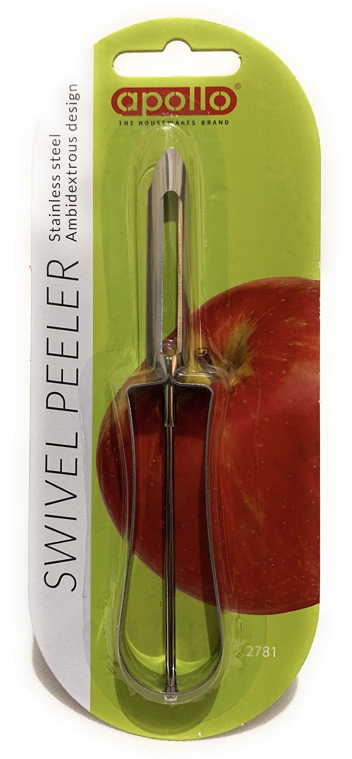 Apollo The Housewares Brand Multi-Colour Apollo Peeler Swivel, 18X10.6x1.8