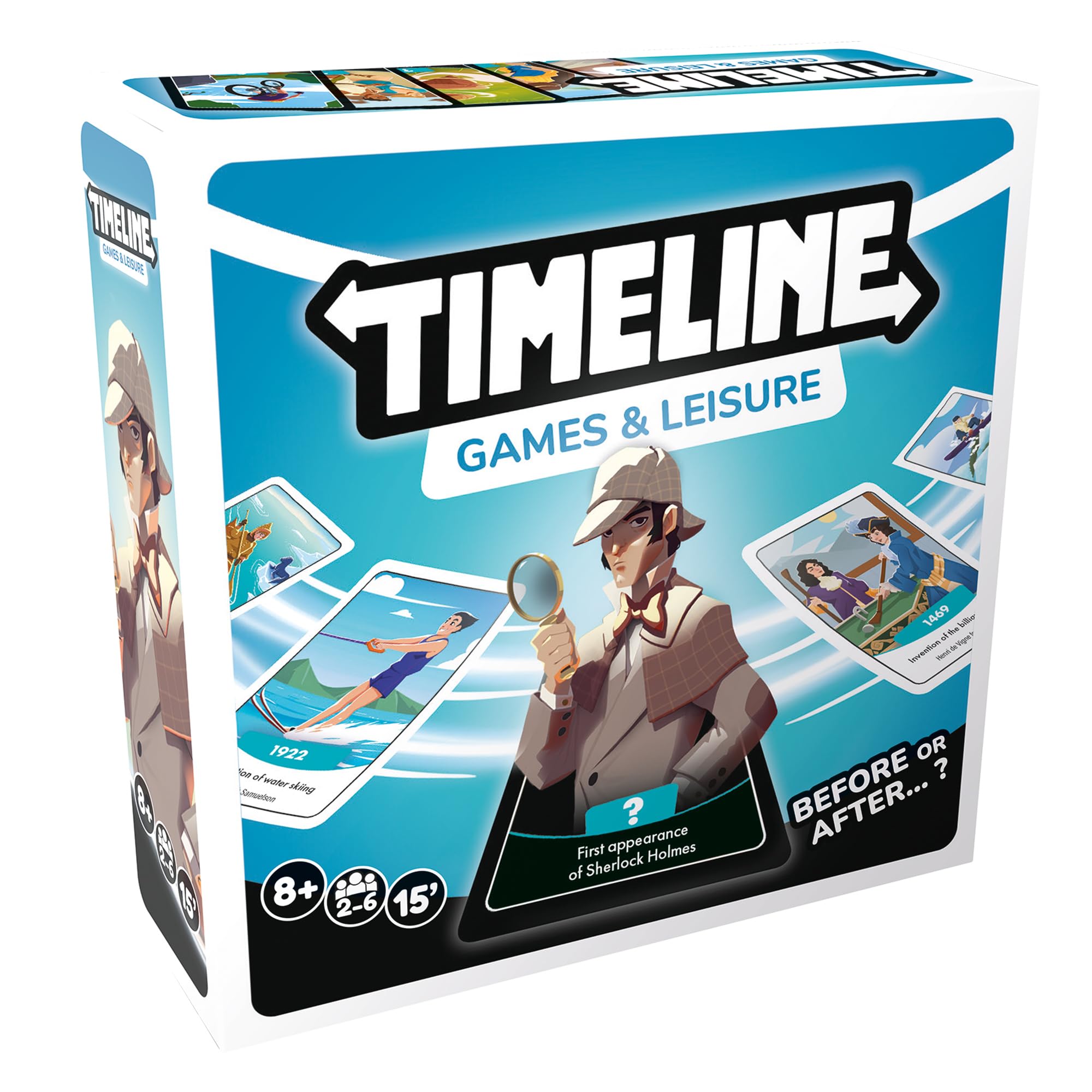 Asmodee Timeline: Games & Leisure - Clutch Box