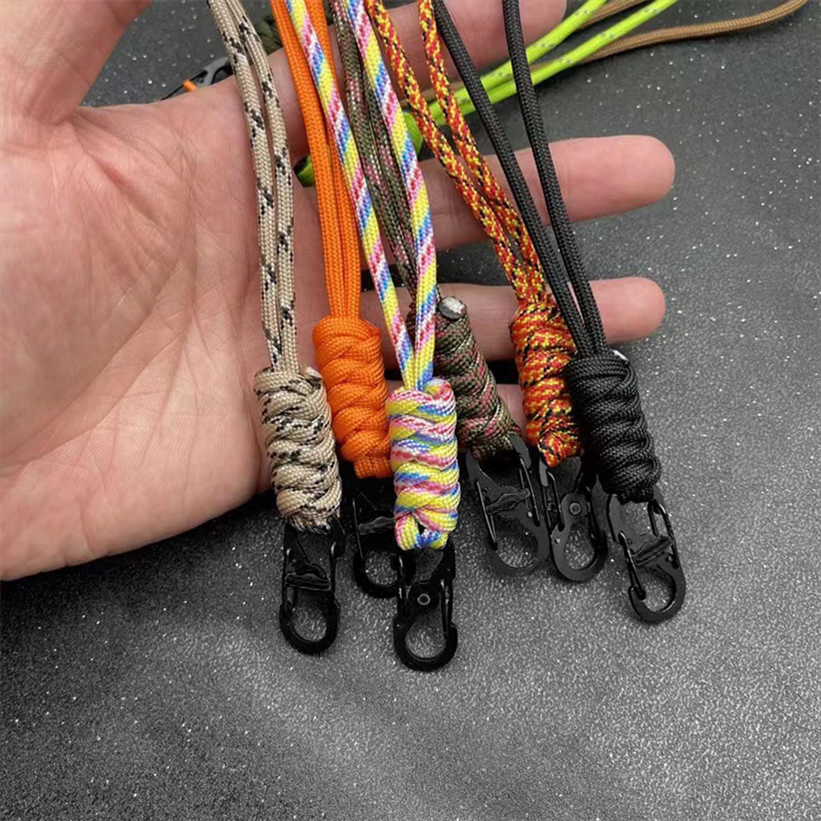 Lot De 4 Mini Mousquetons S En Métal – Verrouillables, 35 Mm, 1,4 Kg Max, Pour Clés, Camping Et Randonnée