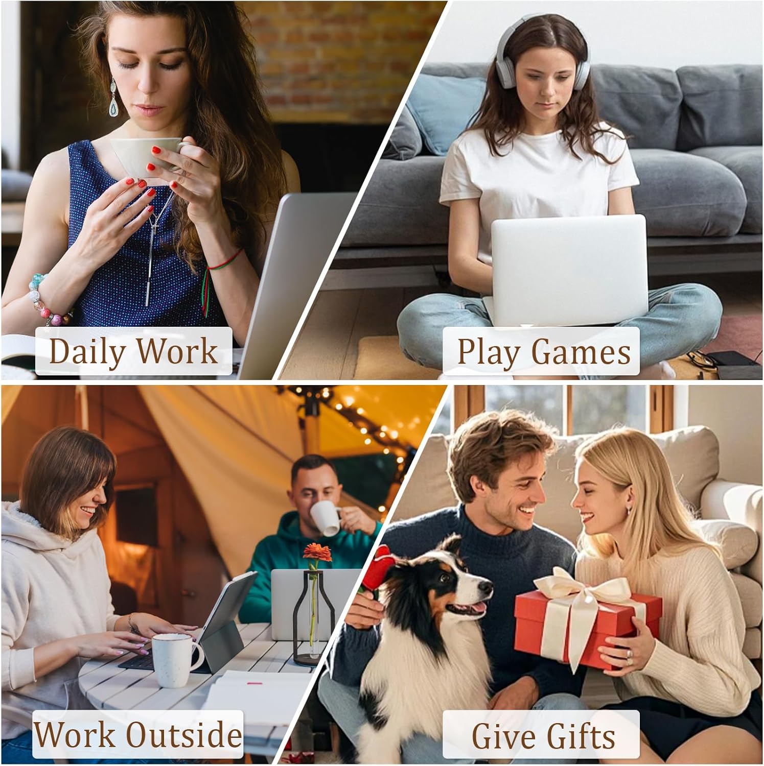 Keyboard Cover for Long Nails, Acrylic Gel Nails - Silicone Keyboard Protector Skin with Raised Keys for Typing and Gaming, Compatible with MacBook Pro/Air 13"/14"/15"/16" 2020-2025 (Pink)