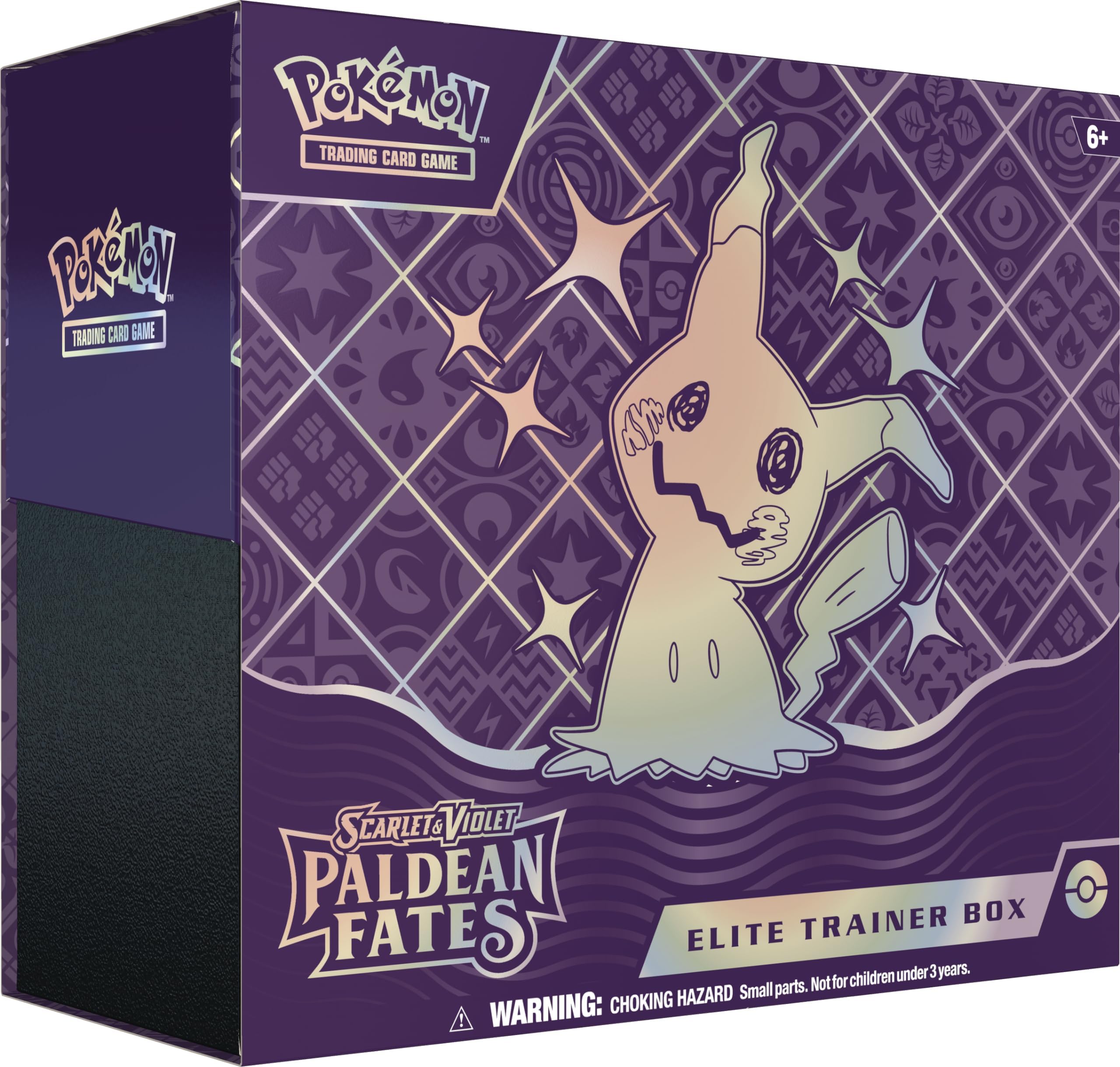 Pokemon Card Game: Scarlet & Violet - Parde Anphates Elite Trainer Box (9 Boosters, 1 Full Art Foil Promo Card & Accessories)