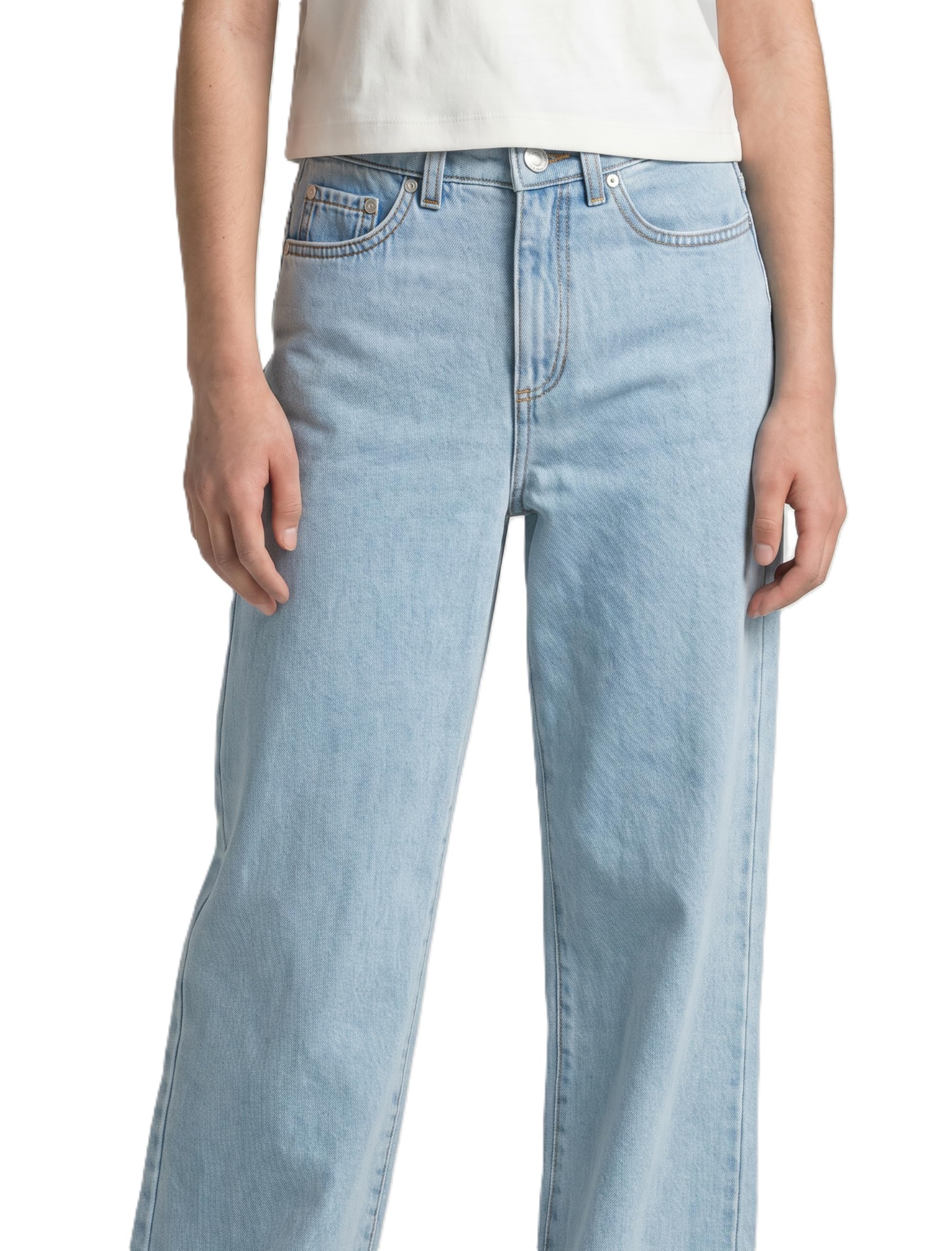 TOM TAILOR - 1041068, Jeans a Gamba Larga Bambine e Ragazze