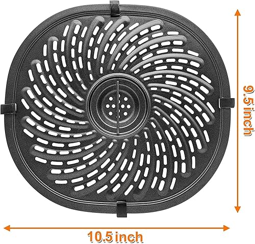 Miniatura 3 de Sartén para freidora de aire para freidora de aire Gowise 7QT Power XL, placa de revestimiento antiadherente premium, bandeja de piezas de repuesto