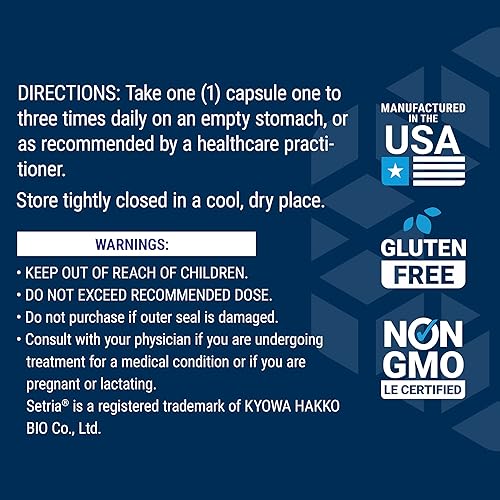 Miniatura 7 de Life Extension Glutatión cisteína y C potentes antioxidantes para apoyar la salud del hígado sin gluten sin OMG 100 cápsulas