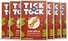 Tick Tock Wellbeing Relax Chai Tea 6 x 20 120 Teabags, Caffeine-Free Rooibos Tea Bags with Cinnamon, Ginger, Cardamom & Vanilla