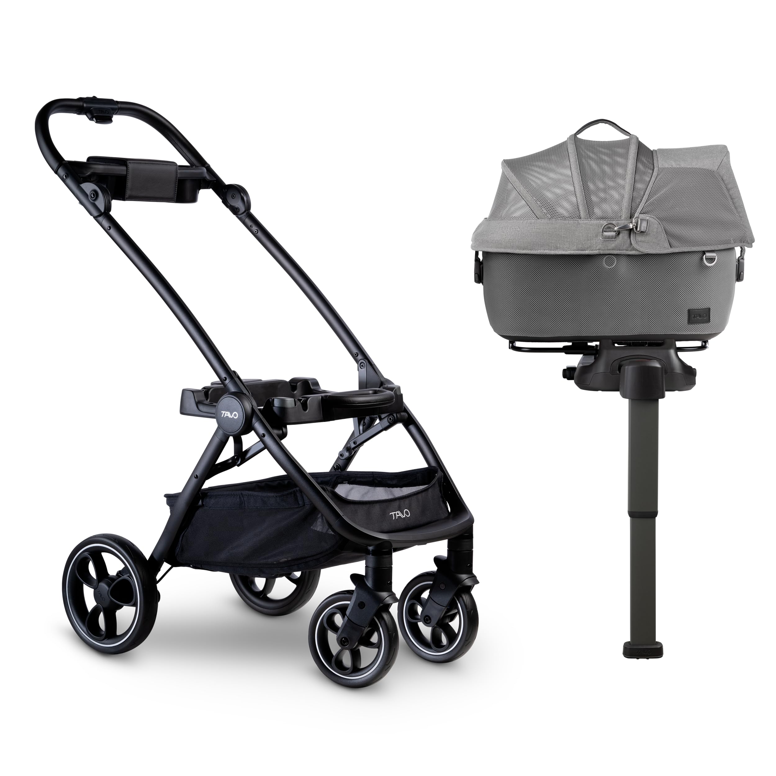 Tavo Maeve 5X Siège Auto pour Animaux | Transportmand Testé aux Chocs, SIP, Base ISOFIX & Kijkvenster | Chiens & Chats jusqu'à 12 kg (Merle Aire)