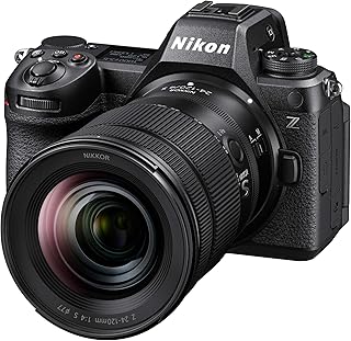Nikon Hybride Z6III + Z 24-120mm f/4 S, Plein Format 24,5 MP, vidéo 6K, jusqu'à 120 i/s, écran Tactile et orientable