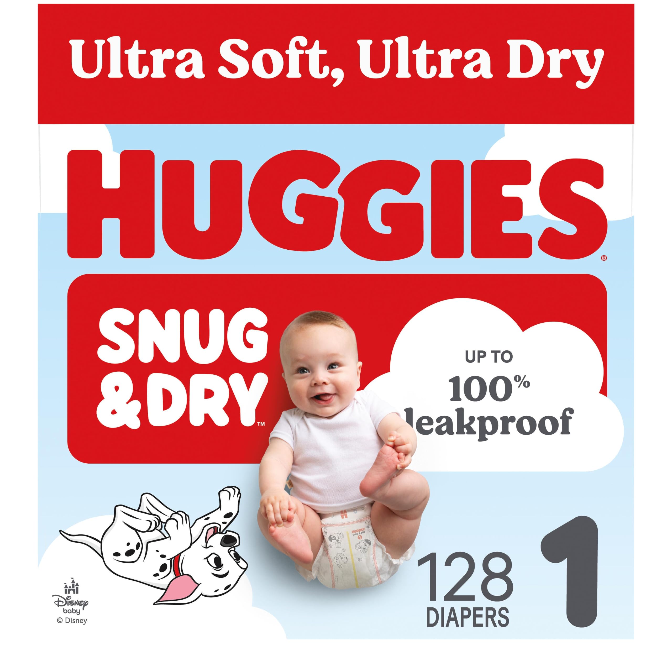 Huggies Snug and Dry Diapers Size 1