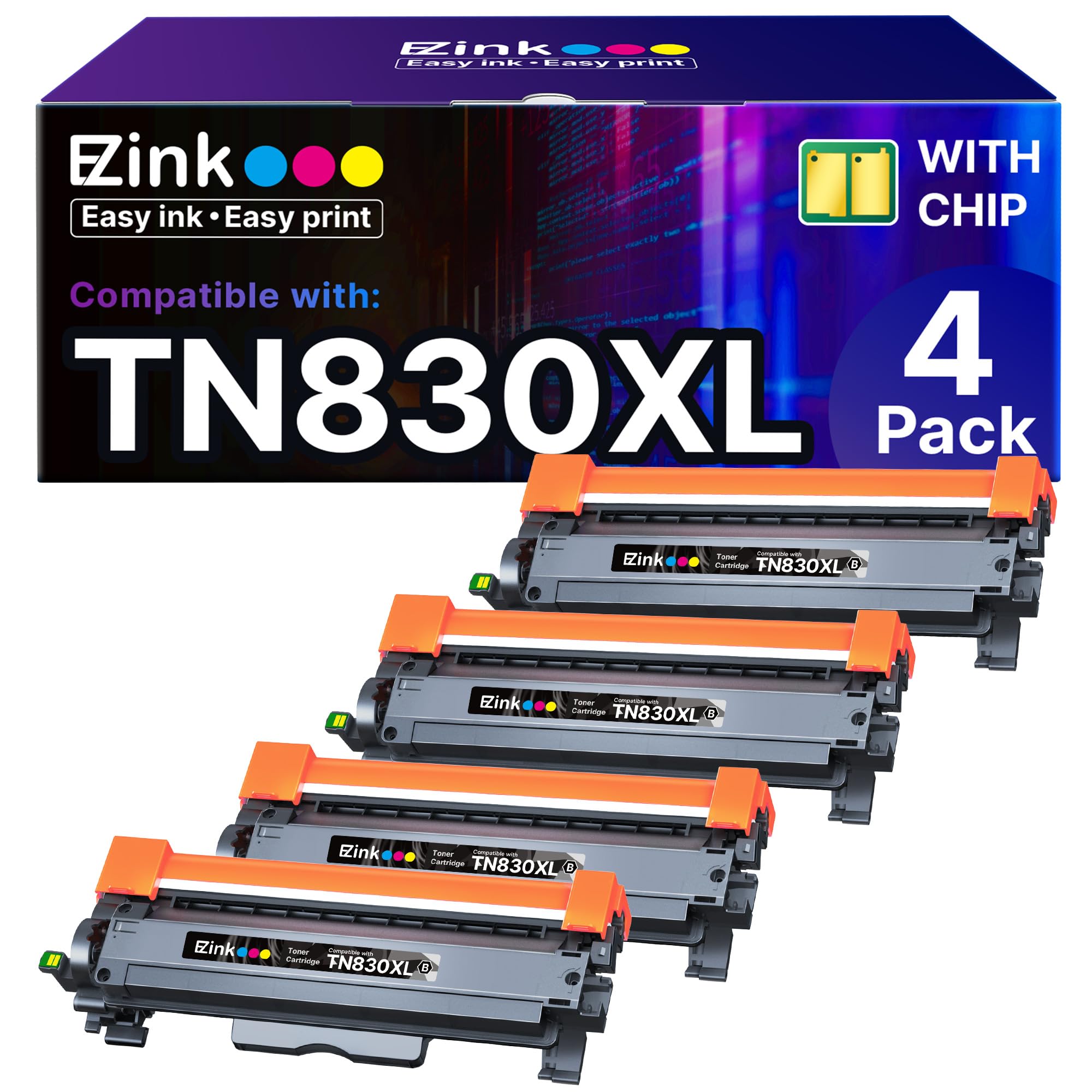Amazon.com: E-Z Ink Compatible TN830XL Toner Cartridge Replacement