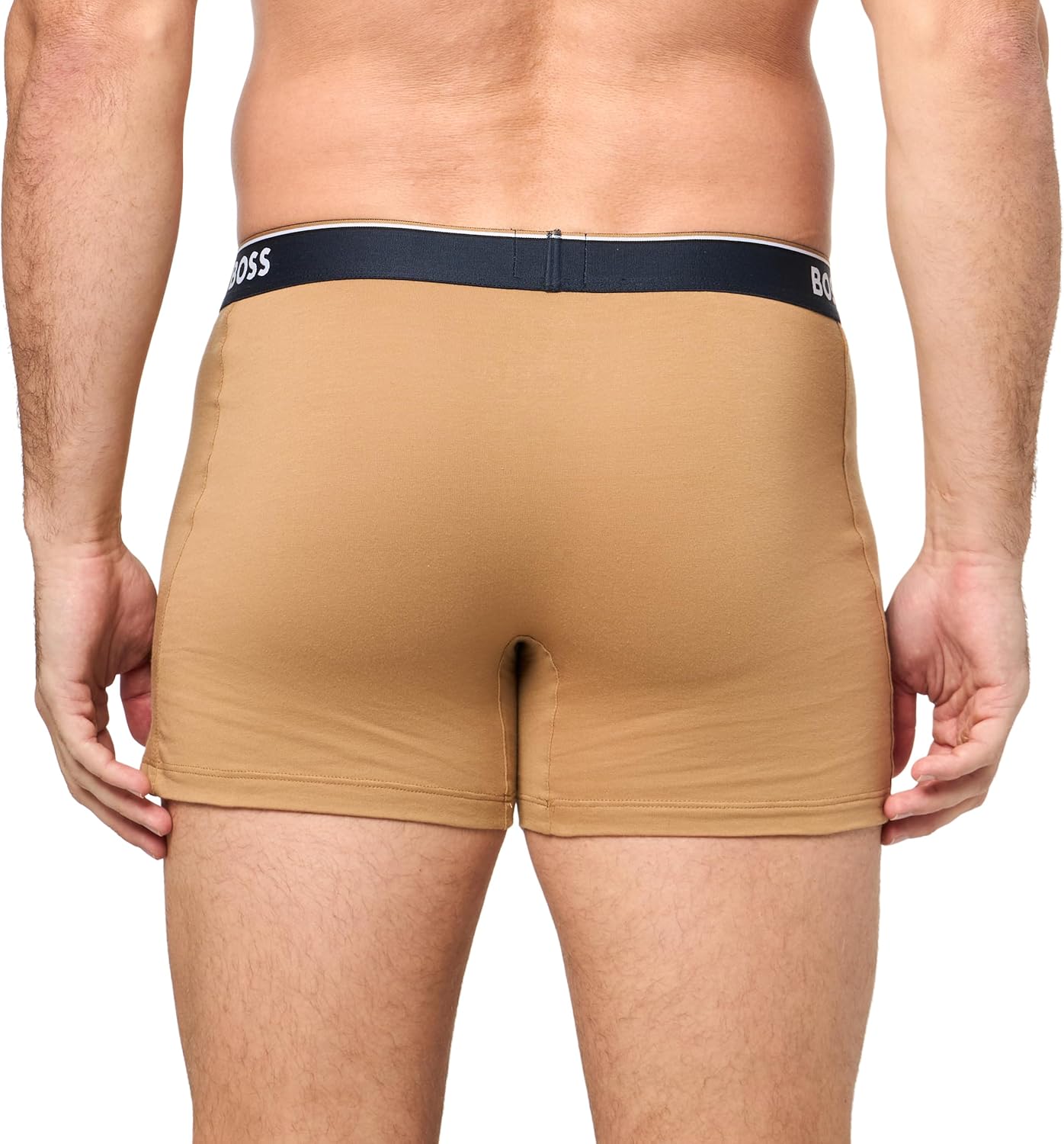 BOSS mens 3-pack Multi Color Bold Logo Boxer Briefs - Image 3