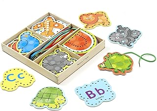 Alphabet Lacing Cards