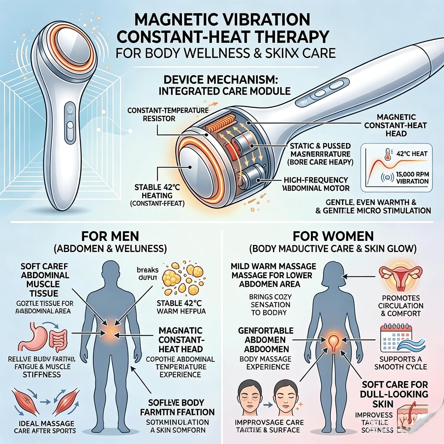 Apparecchiatura multifunzione 10 in 1 per la cura della persona, con 9 maniglie, dispositivo professionale di bellezza per casa, salone e studio
