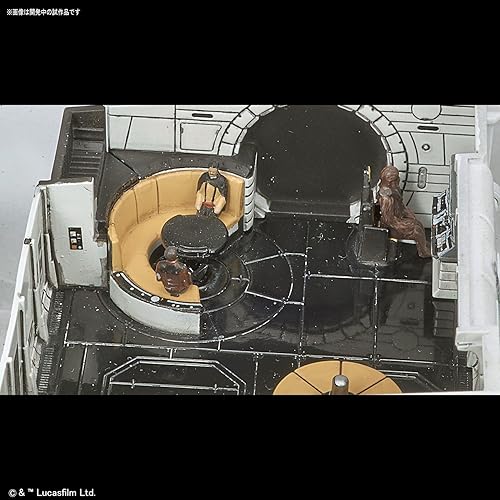 Miniatura 5 de Bandai Hobby Star Wars 1144 Modelo de plástico Millennium Falcon (Lando Calrissian Ver.) "Solo Una historia de Star Wars"