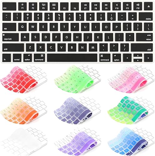 Miniatura 7 de Allinside Funda negra para teclado Apple Magic (MLA22LLA) con diseño de EE. UU
