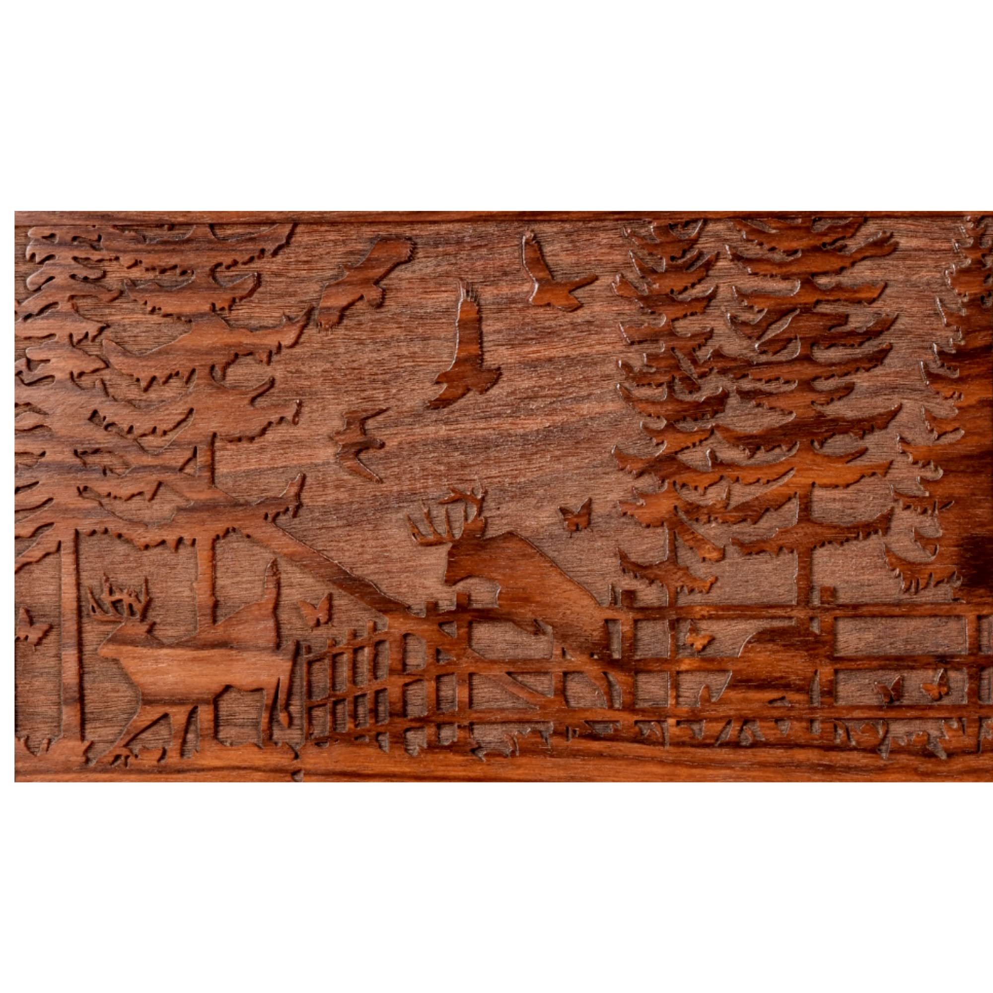 Urna Cremazione In Legno Palissandro - Artigianale, Per Ceneri Umane