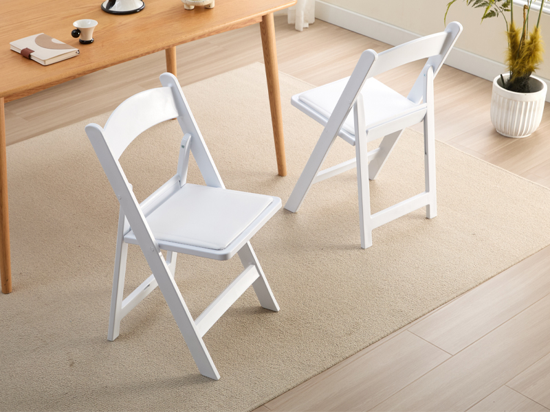 Amazon.com: KAIHAOWIN Resin Folding Chairs 4 Pack Foldable Chair