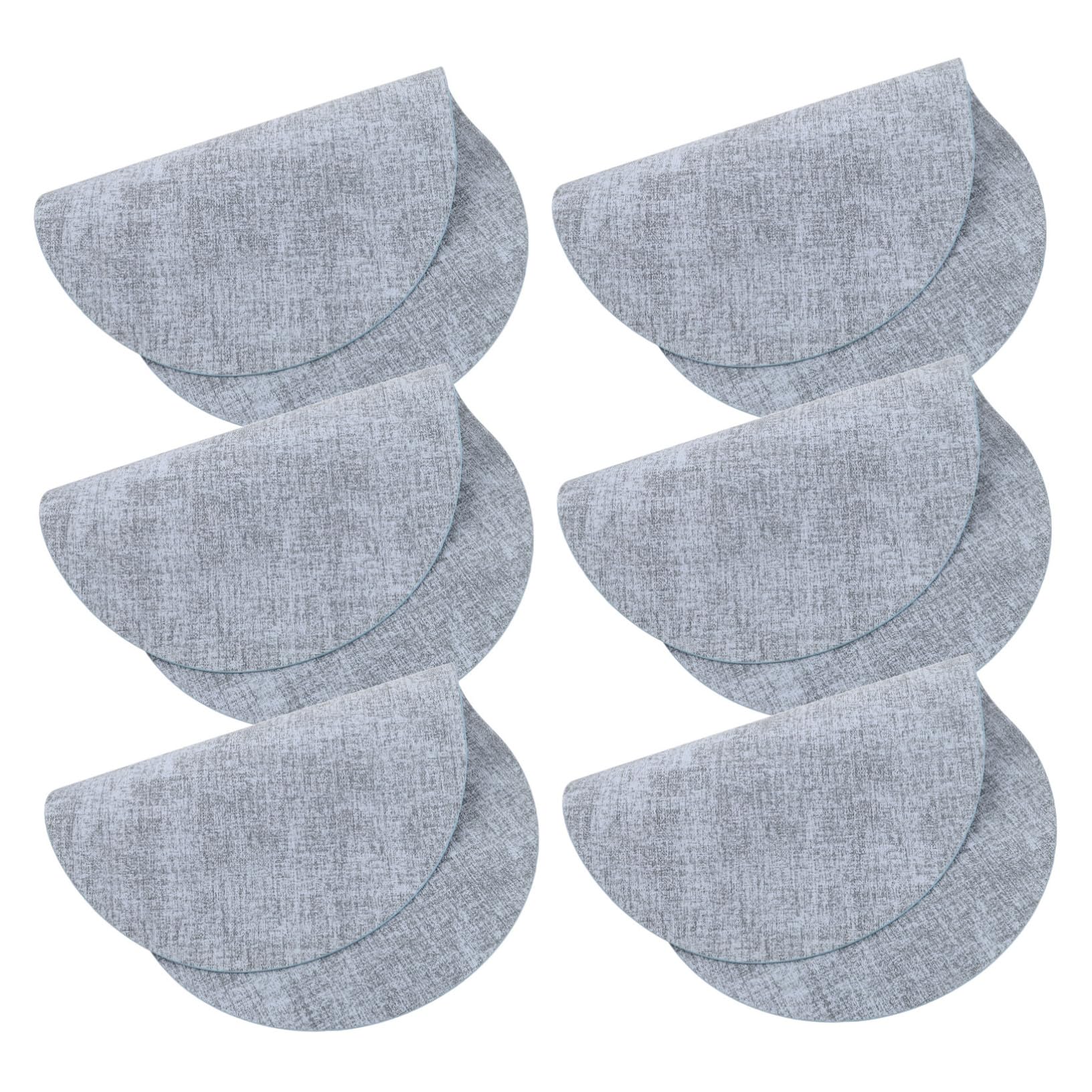 Pailles plates de lavage résistantes IMIKEYA lot de 6 chalumeaux écologiques
