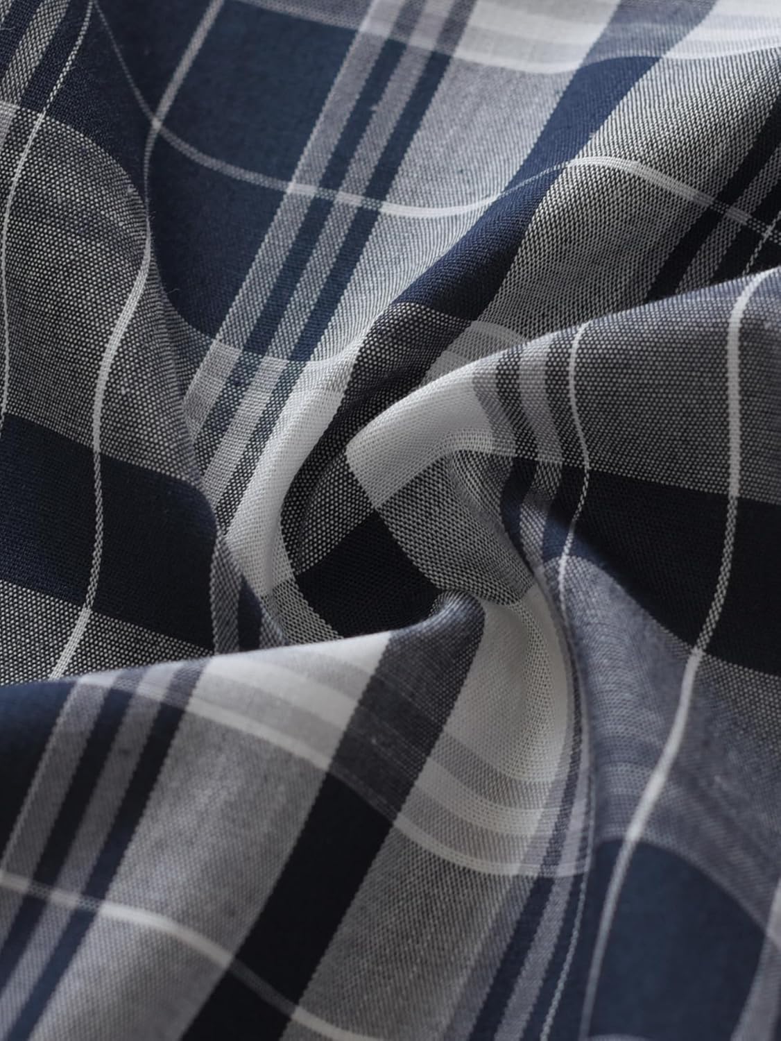 Latuza Women's Plaid Pajamas Pants Cotton Sleep Bottoms with Pockets - Image 5