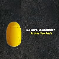Vista 4 de Universal Level2 motocicleta CE Insertar armadura y almohadillas para protección de hombro, CE-2 aprobó el hombro protector de motocicleta chaqueta