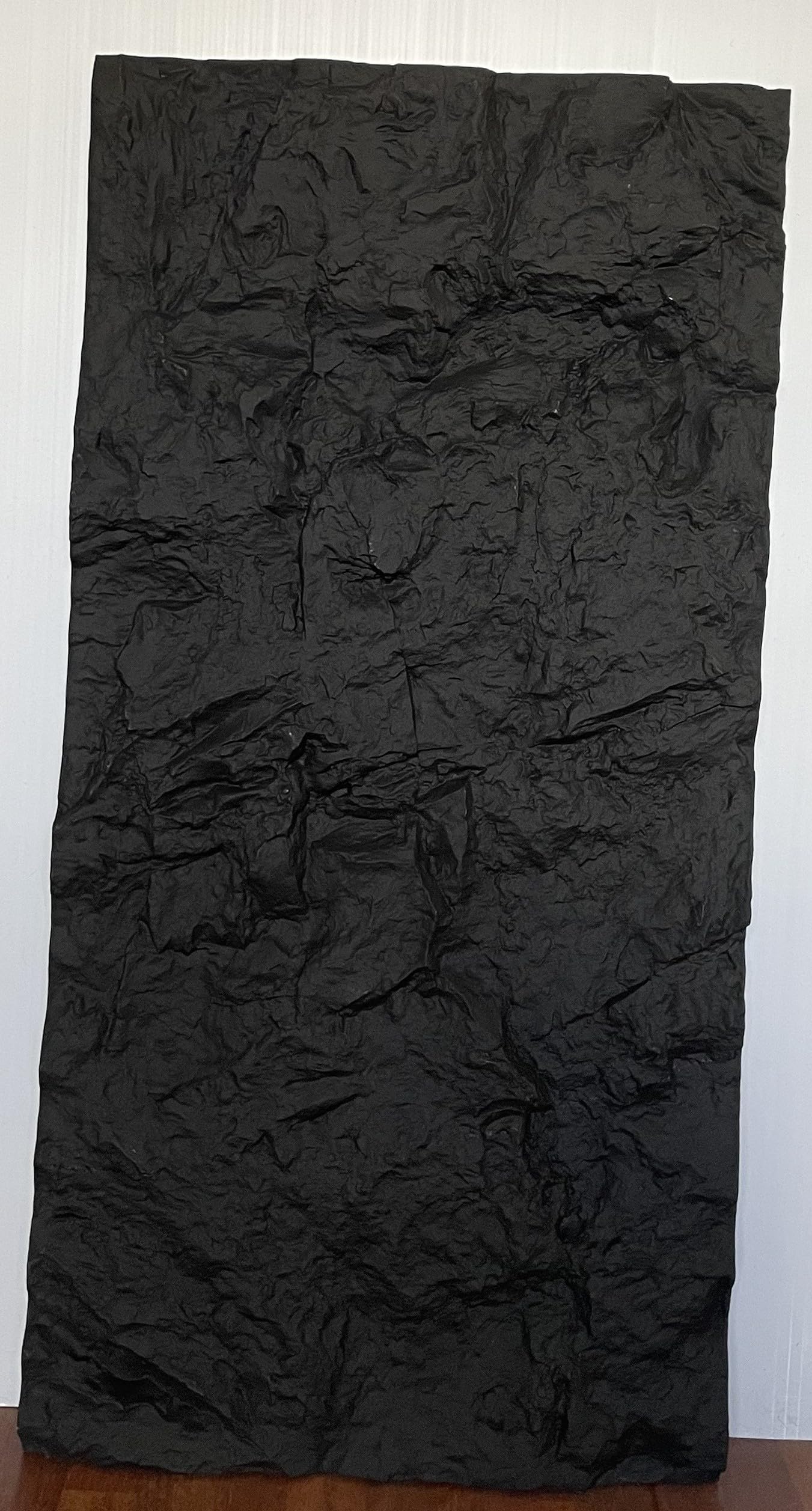 D pro T Stone Effect Wall Panel Cladding for Interior Decor, Modern 3D Wall Panels - Faux Stone Look Wainscoting, Imitation Stone Rock Wall Paneling (4, Black Rockwall)
