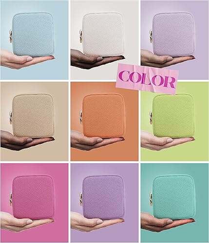 Miniatura 4 de Embla Bolsa de cosméticos  Bolsa de maquillaje, bolsa de viaje, bolsas de aseo lindo organizador de maquillaje, bolsas de nailon con cremallera,