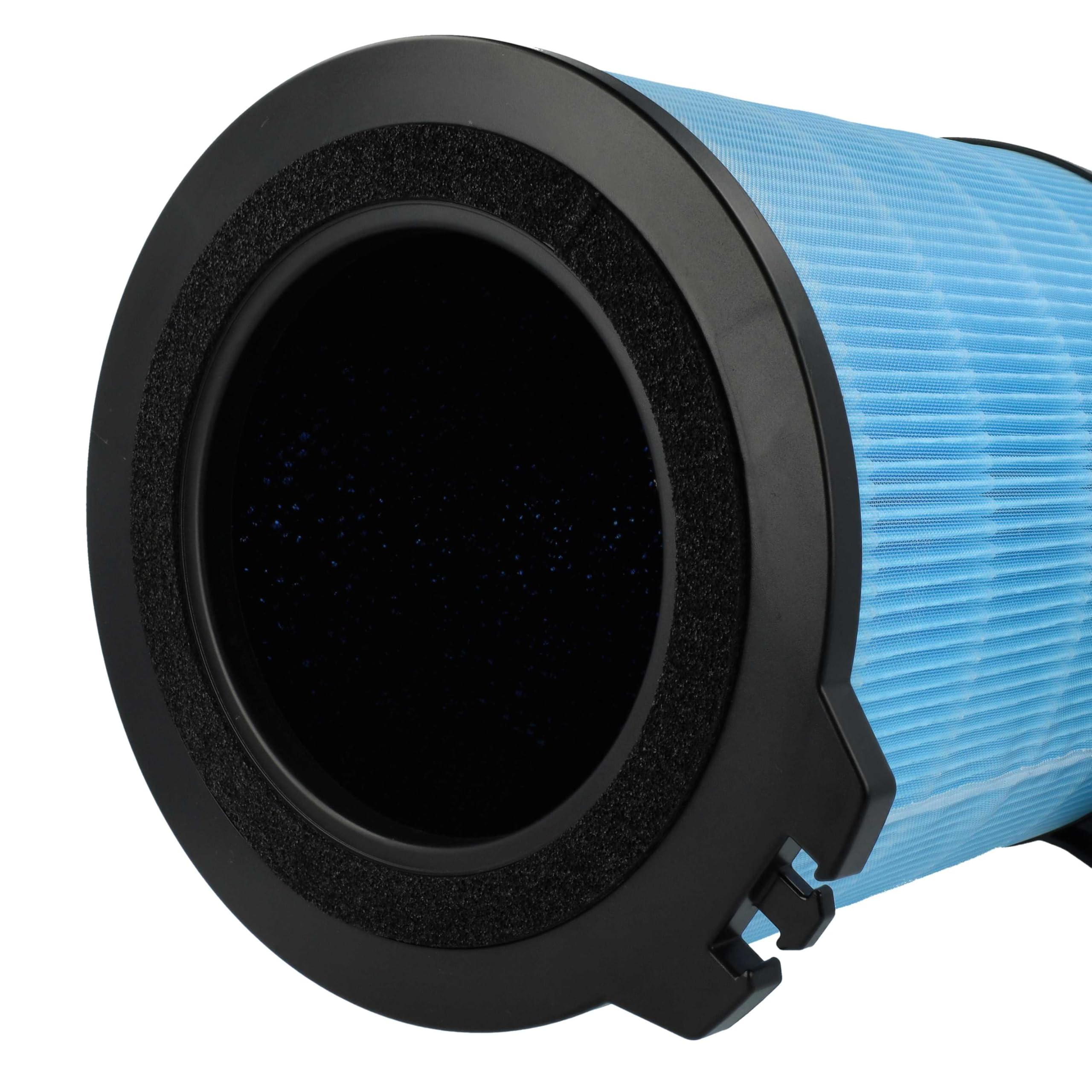 vhbw 4 x H12 filtry kompatybilne z Hoover 38290209 | 38290208, HHP30C011, HHP30C001 oczyszczacz powietrza – filtr zamienny z wbudowanym filtrem z węglem aktywnym
