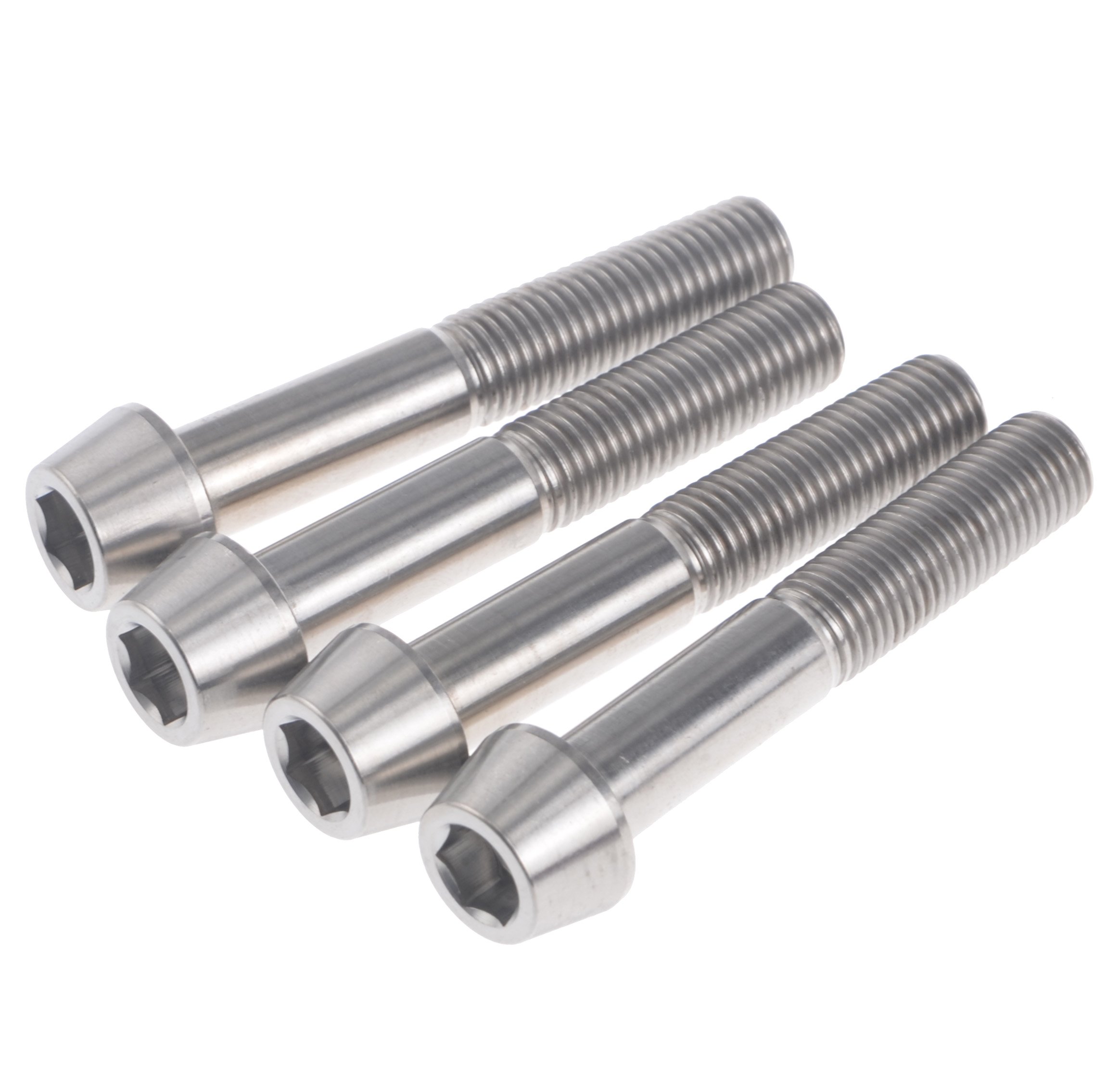 Lot de 4 vis coniques en titane pour étrier de frein Ducati Monster 696