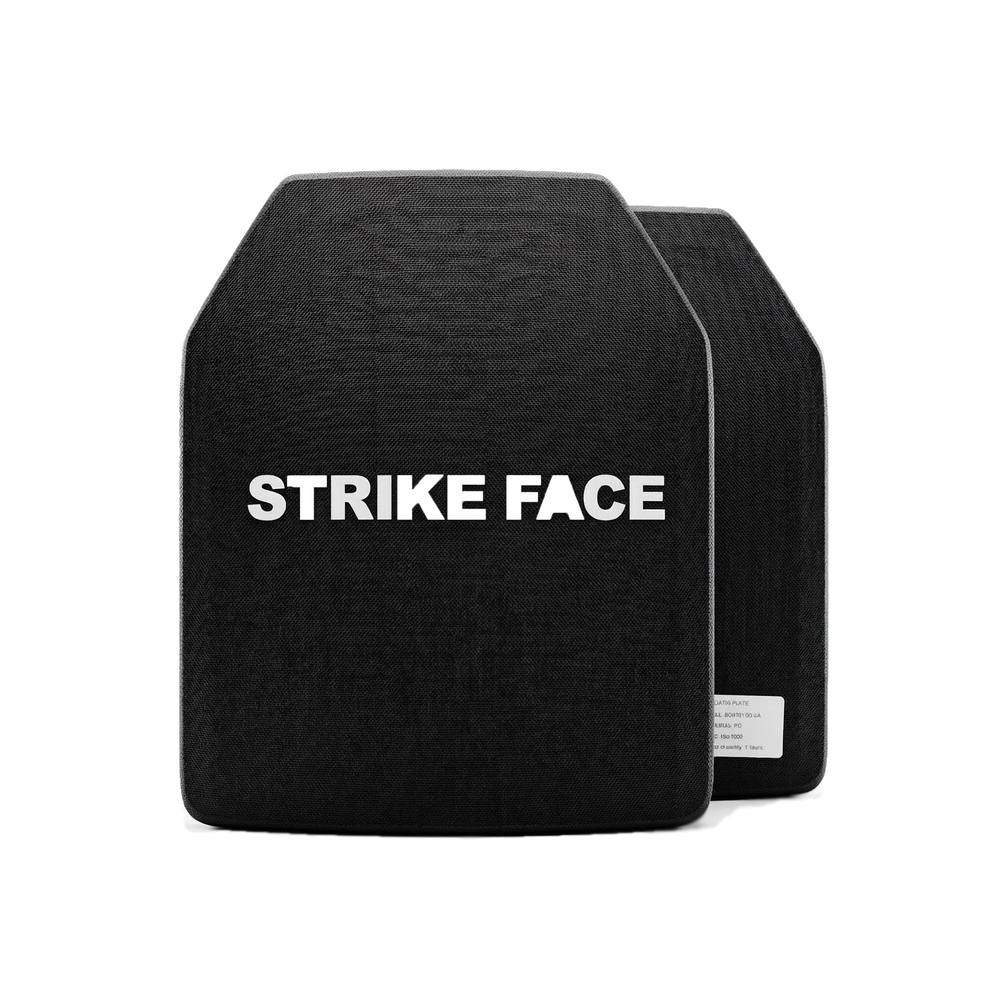 NIJ Level IIIA Panzerplatte 25x30 cm | Leichte PE Ballistische Einlage (0,5 kg) für Taktische Weste & Rucksack, Multi-Hit-Schutz,2pcs