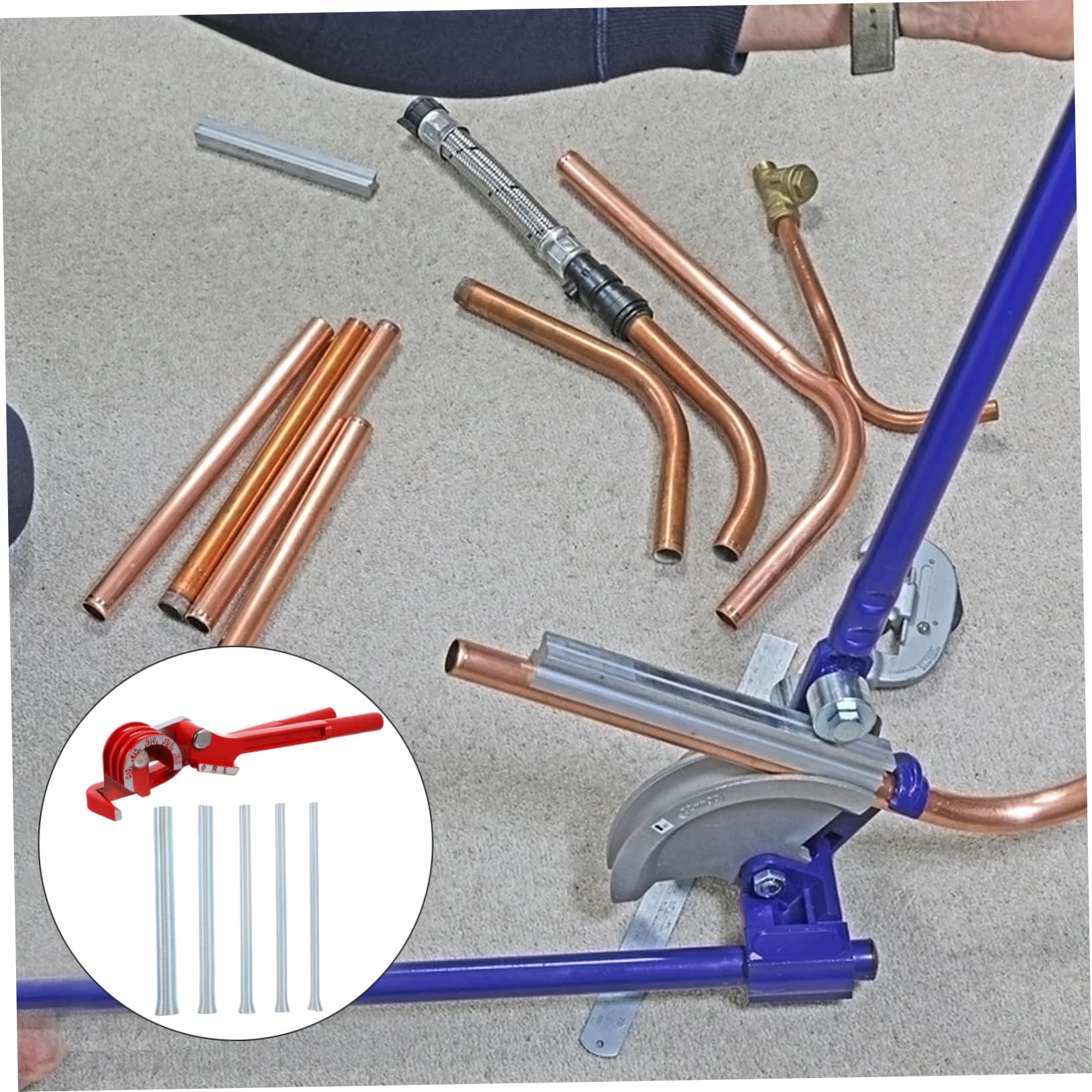 Amazon | Outanaya 1 セット 銅 チューブ ベンダー エアコン パイプ