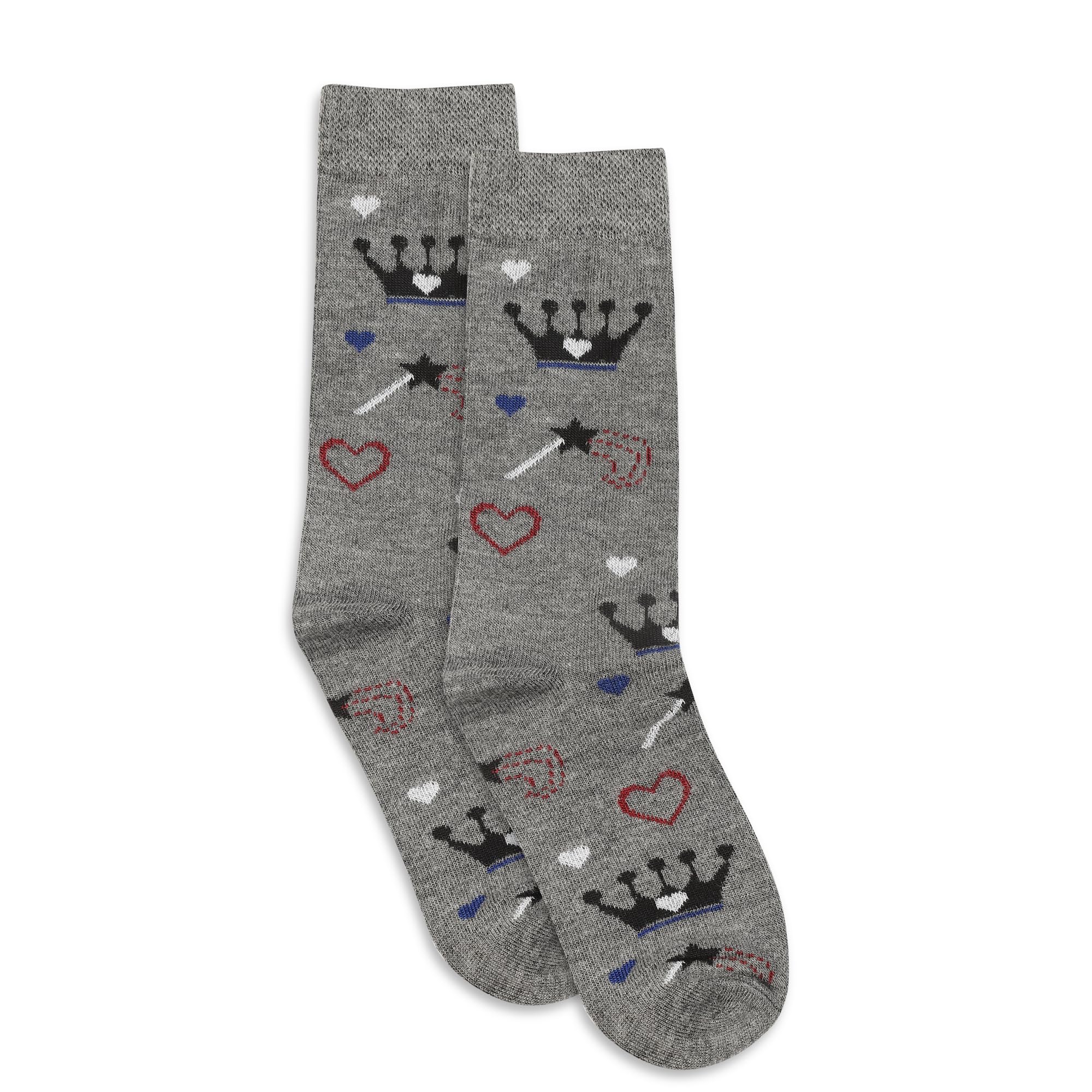 Texlon Kids Calf Length Woolen Spendex Warm Winter Wear Socks for Boys & Girls (Pack of 5 Pairs)(Multicolor)(Size 5 Year to 6 Year) - Image 6 thumbnail