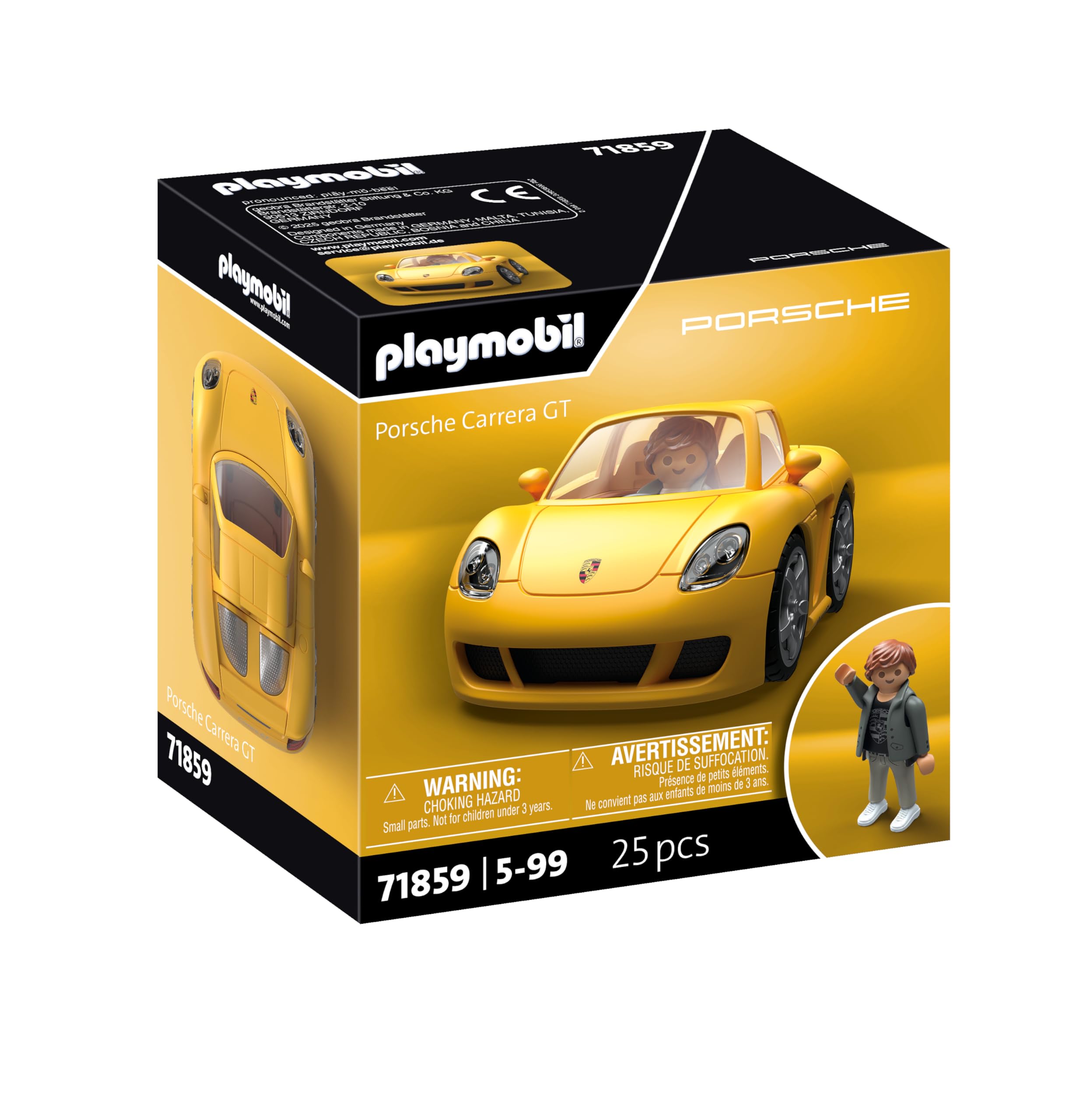 Amazon.com: Playmobil X Porsche Carrera GT : Toys & Games