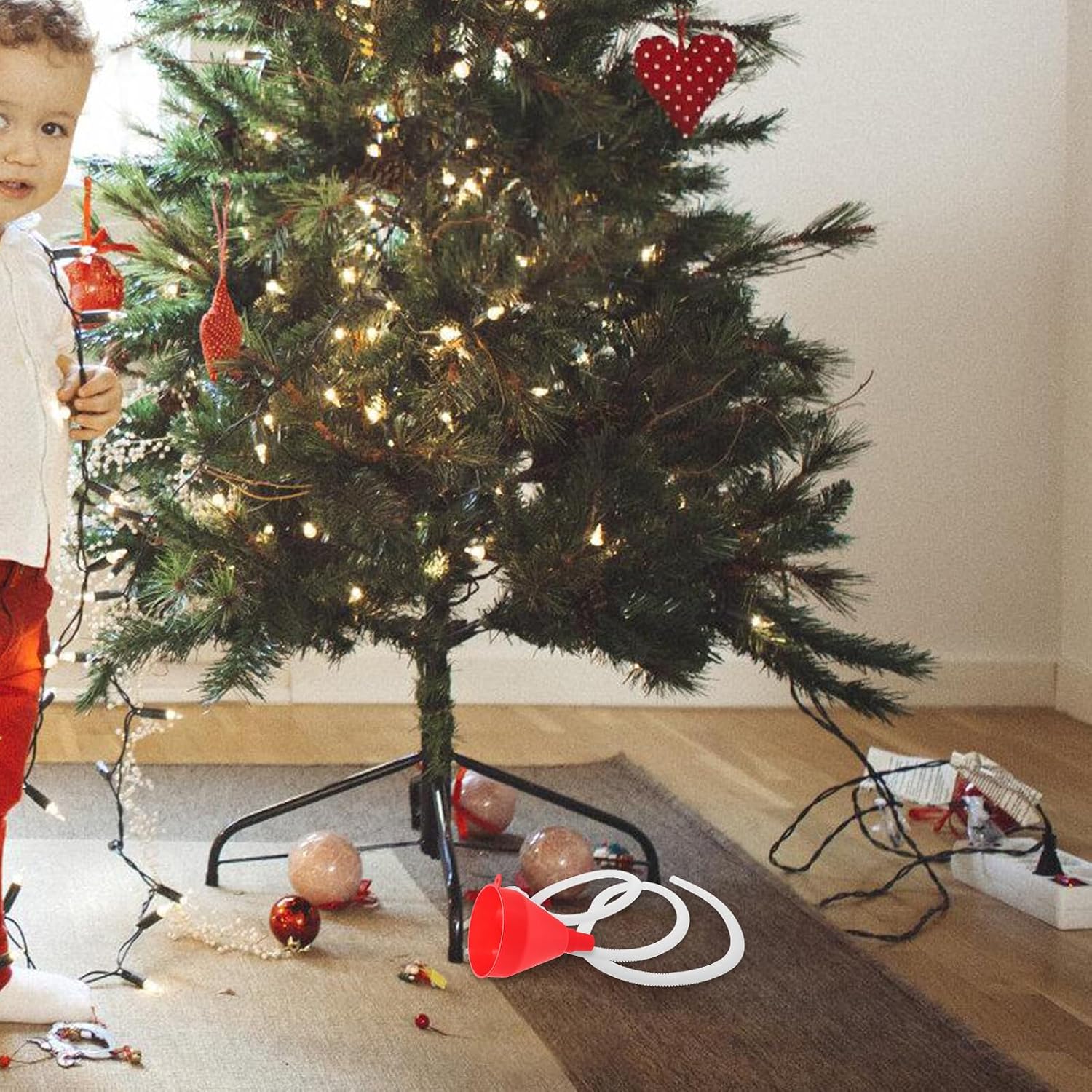 BESTOYARD Christmas Tree Watering Funnel Tree Watering System Indoor Outdoor Xmas