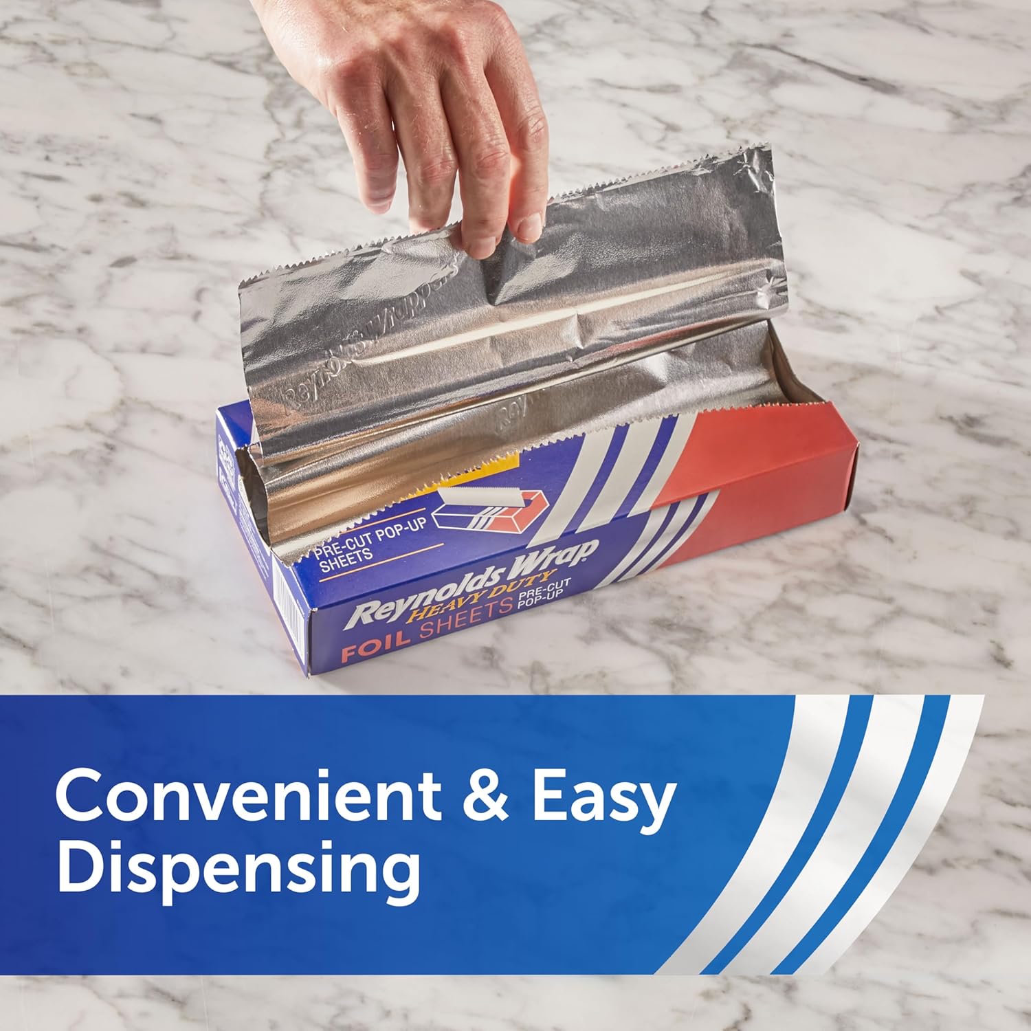 Wrap Pre-Cut -Up Heavy Duty Aluminum Foil Sheets, Inches, 30