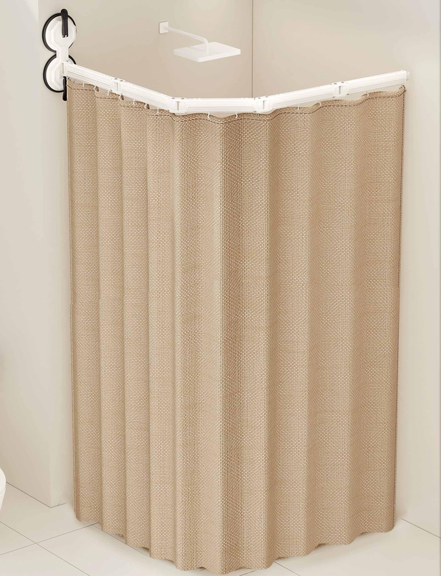GLDYTVF Foldable Wall Mounted Towel Rack with Double Rods Durable Bathroom & Camper Storage Solution Space Saving Design for Towels and Accessories