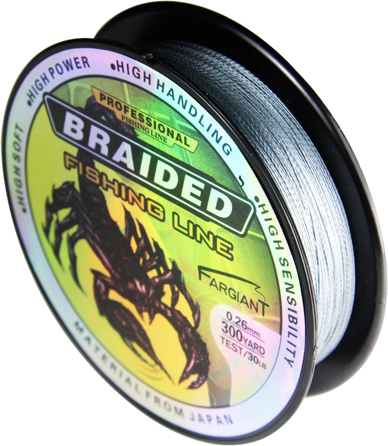 270M/300Yards 100% PE Dyneema Multifilament Strong Professional Braided Fishing Line