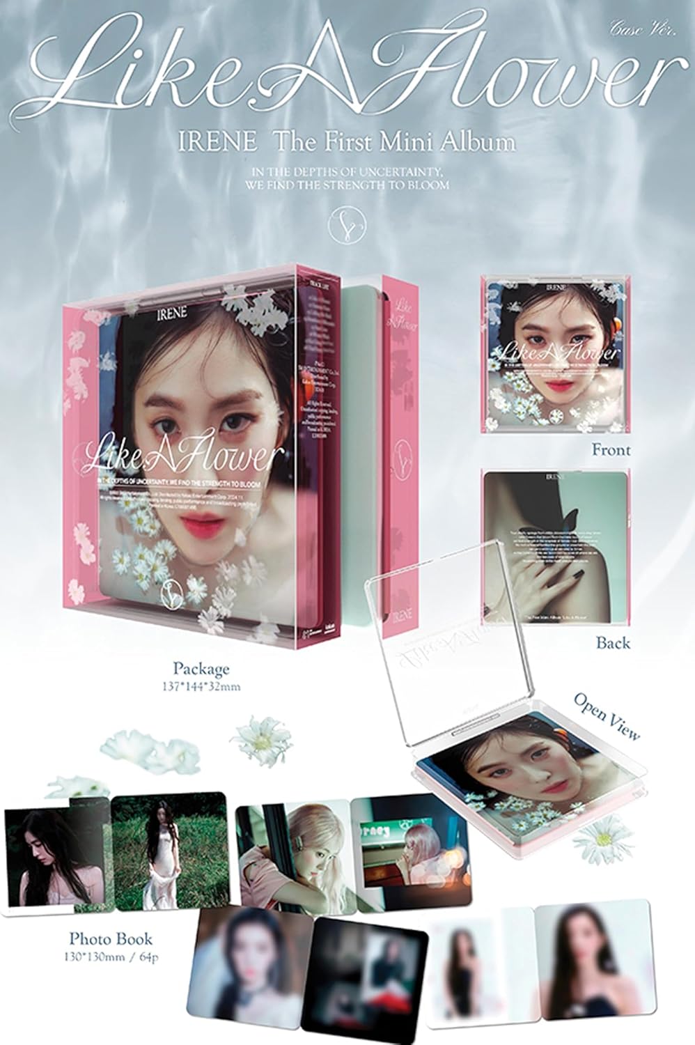 Red Velvet IRENE Like A Flower 1st Mini Album (Case Ver.)