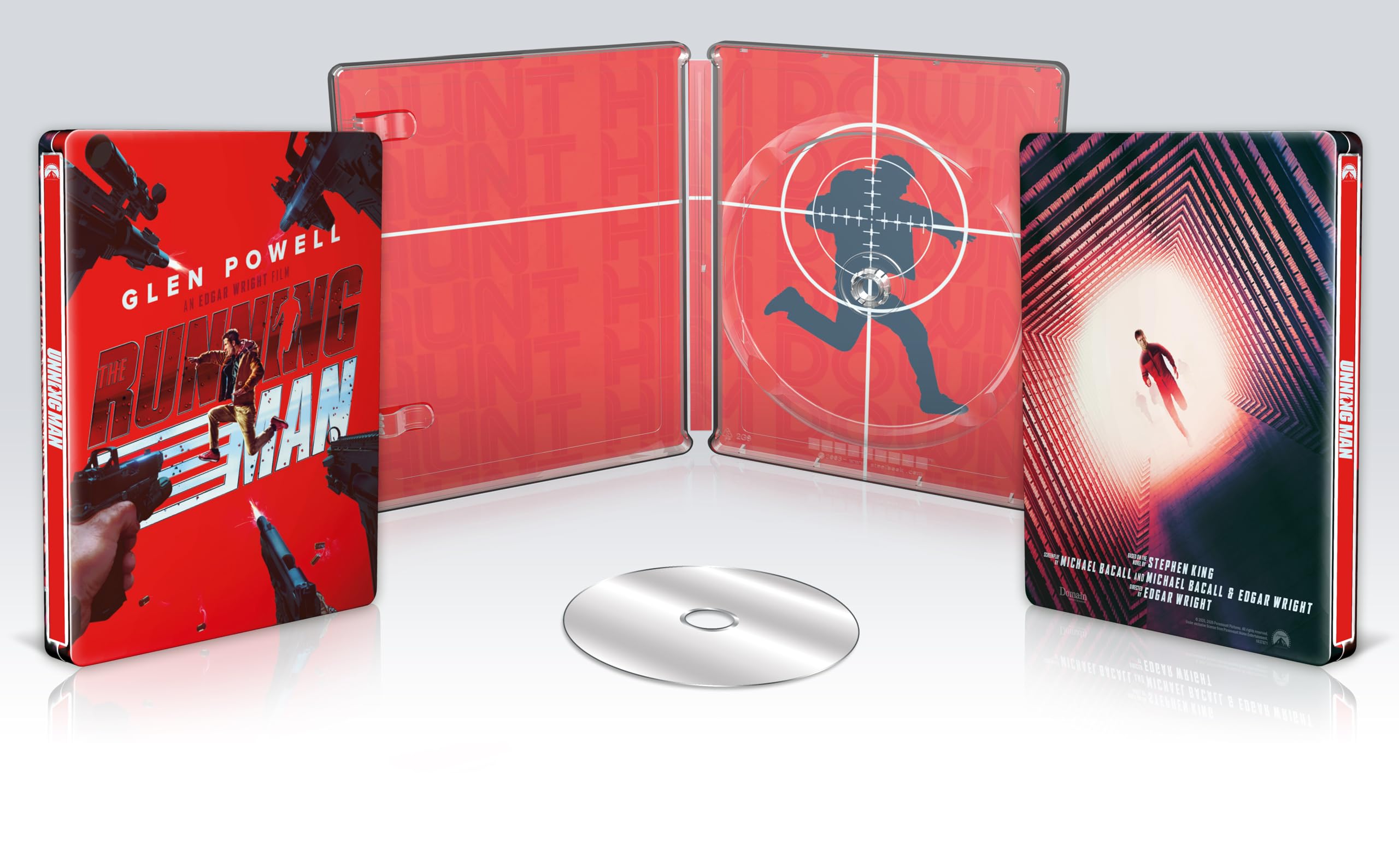 The Running Man Steelbook [Blu-ray] [Region A & B & C]