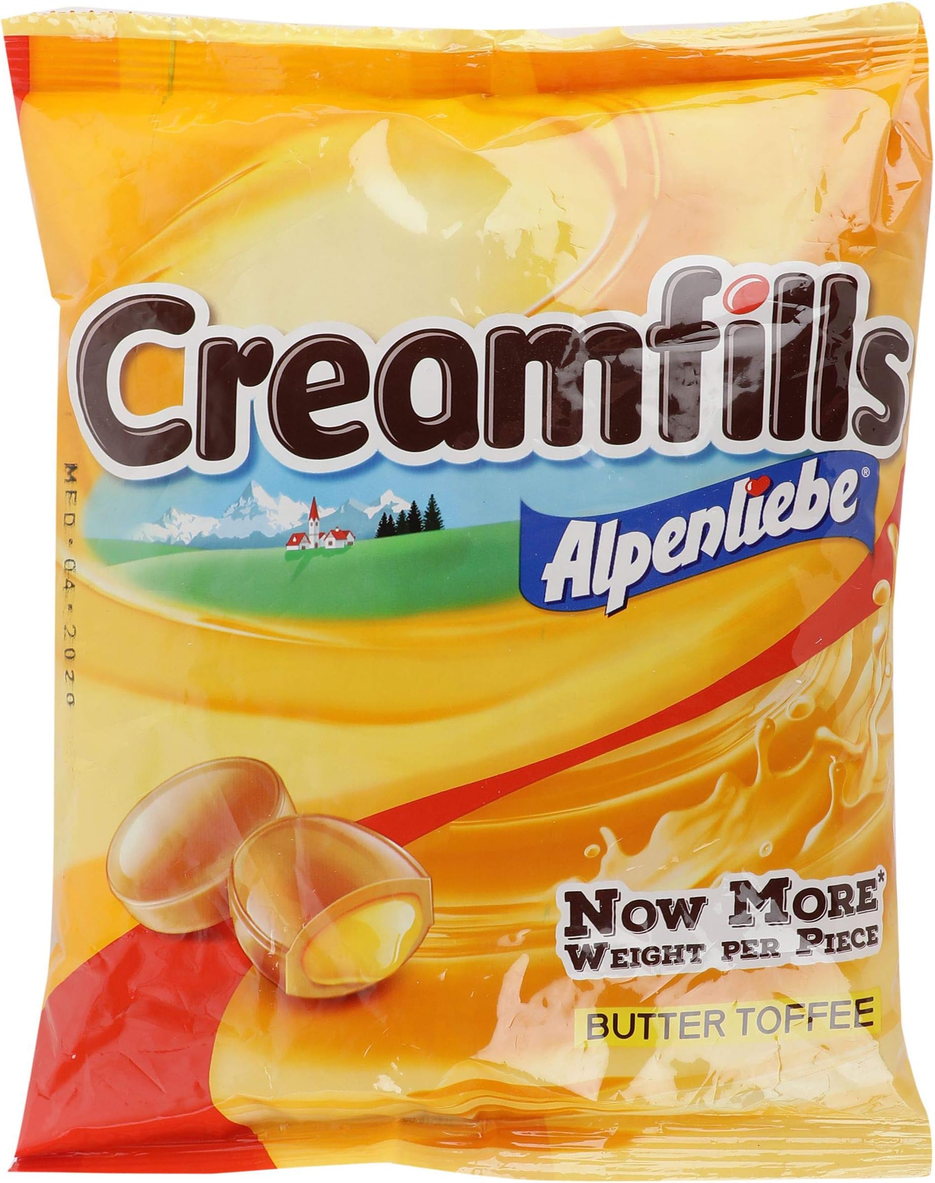 Alpenliebe Creamfills Butter Toffee, 174.8