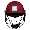 Shrey Premium 3.0 Steel Fully Adjustable Grill Batting Cricket Helmet for Men's (Maroon, L) gallery image