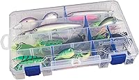 Vista 5 de Flambeau Outdoors 4007 Tuff Tainer, caja de bandeja de aparejos de pesca, incluye [12] divisores Zerust, 24 compartimentos